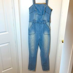 Guess Denim Sleeveless Jumpsuit
